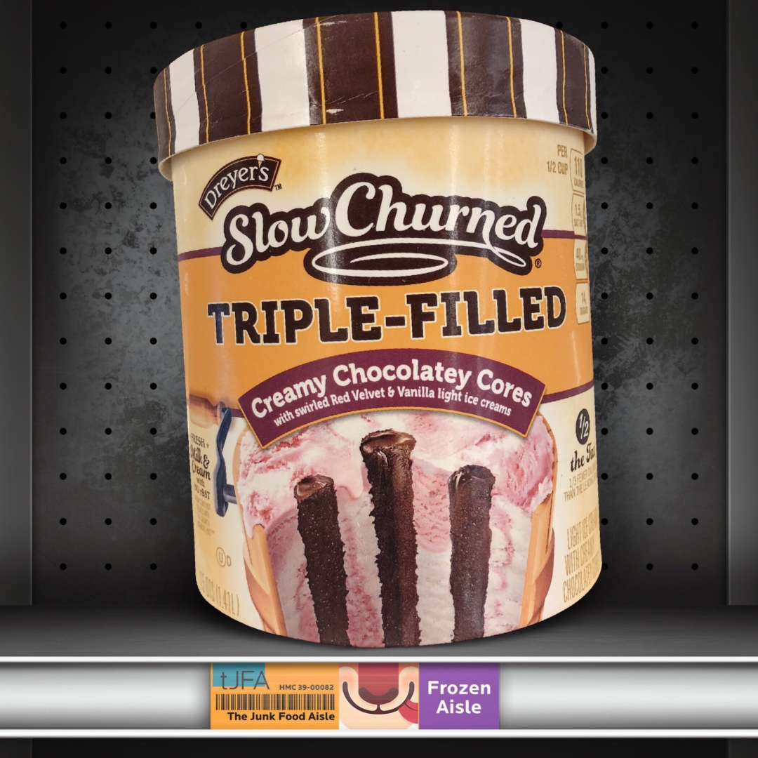 Dreyers Slow Churned Triple Filled Creamy Chocolatey Cores The Junk Food Aisle