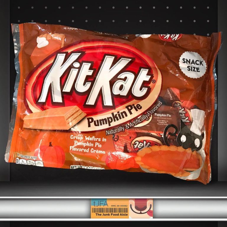 Kit Kat Pumpkin Pie The Junk Food Aisle