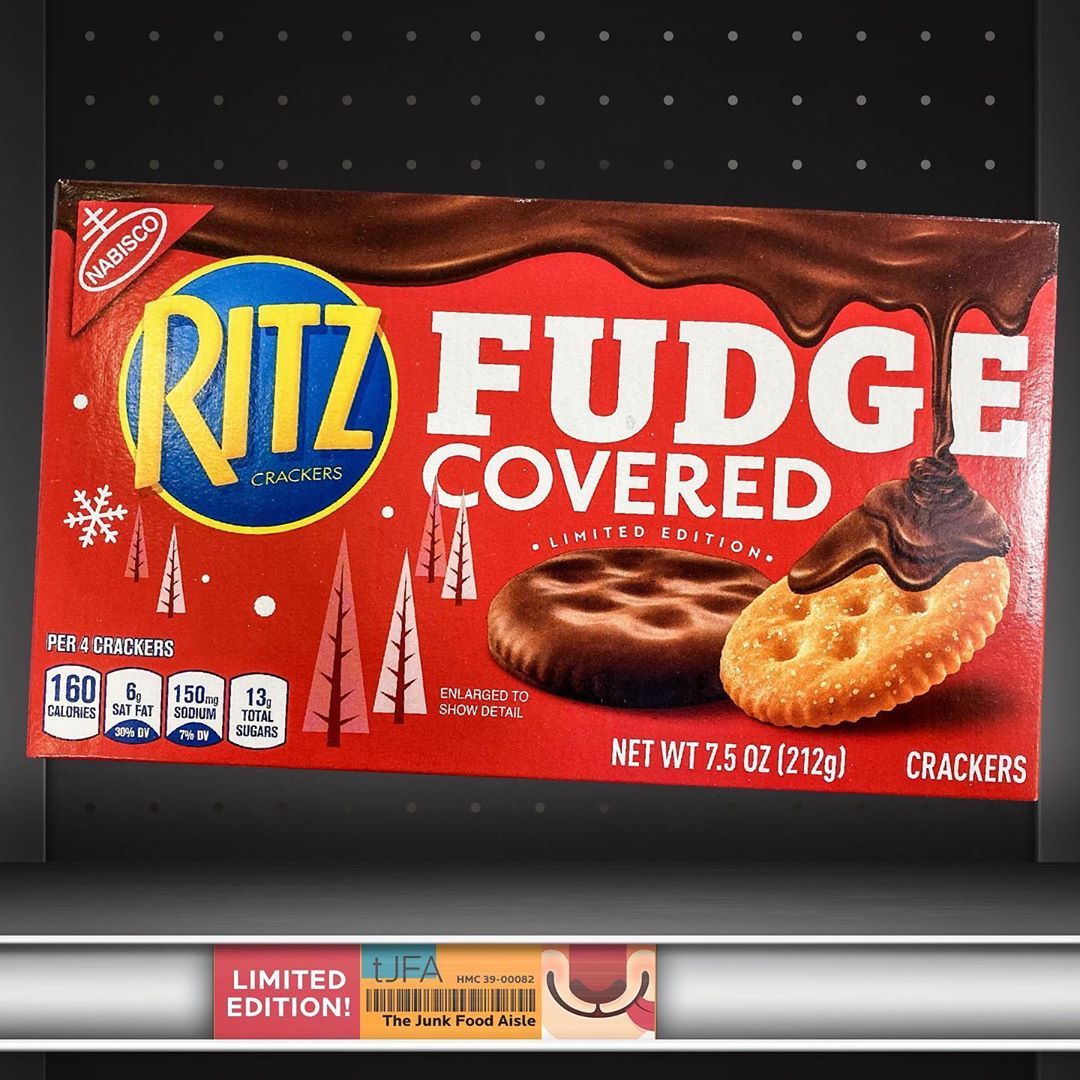 Fudge Covered Ritz - The Junk Food Aisle