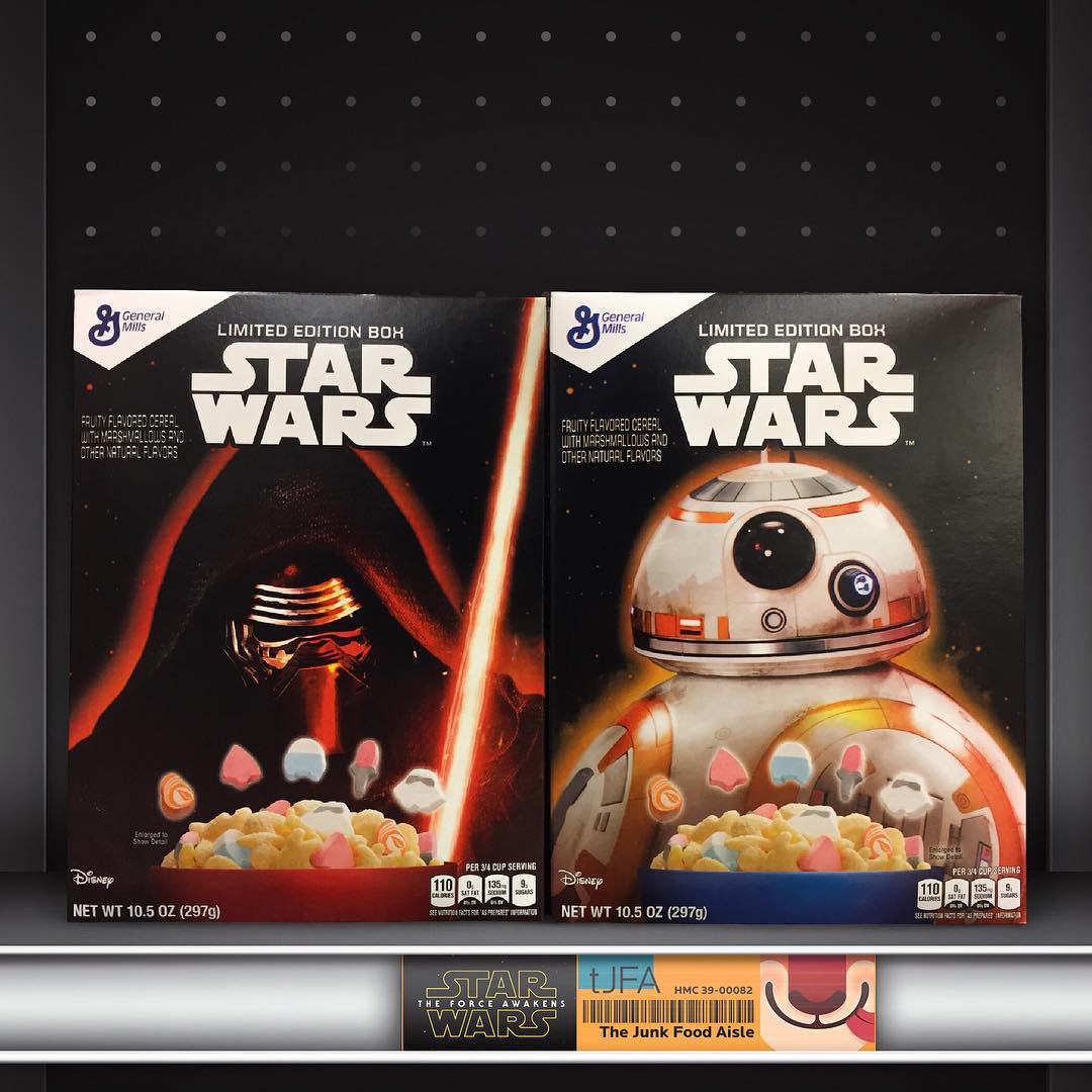 Disney Star Wars: The Force Awakens Cereal - The Junk Food Aisle