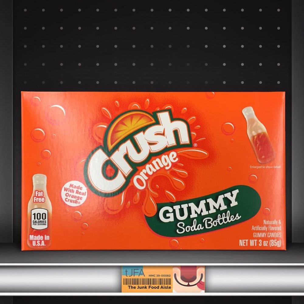 Download Orange Crush Gummy Soda Bottles - The Junk Food Aisle