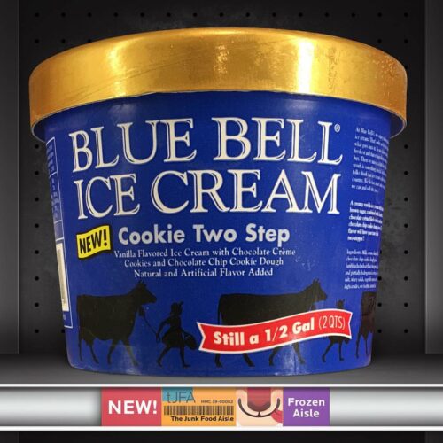 Blue Bell Cookie Two Step Ice Cream - The Junk Food Aisle