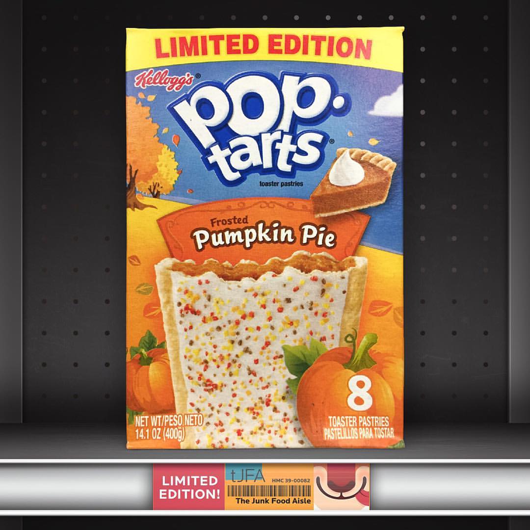 Pumpkin Pie Pop-Tarts - The Junk Food Aisle