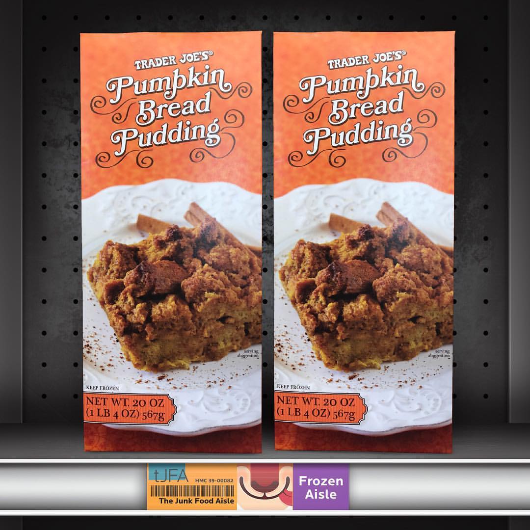 Trader Joe's Pumpkin Bread Pudding - The Junk Food Aisle