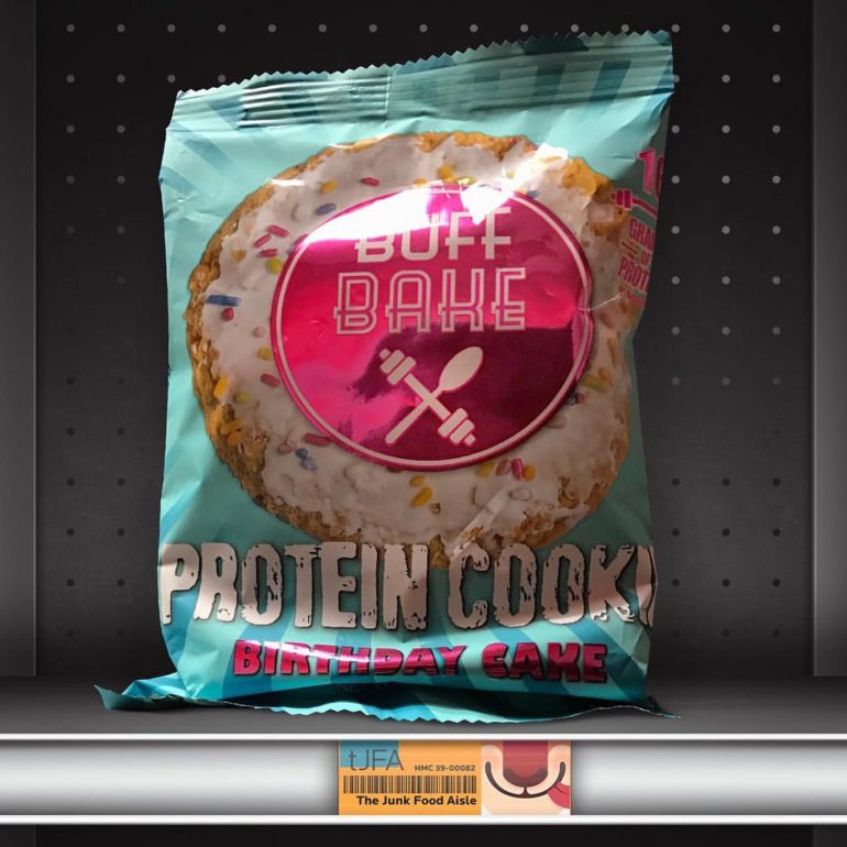 Buff Bake Birthday Cake Protein Cookie