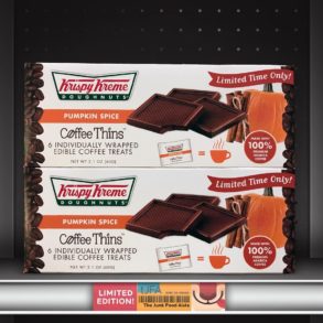 Krispy Kreme Doughnuts Pumpkin Spice Coffee Thins