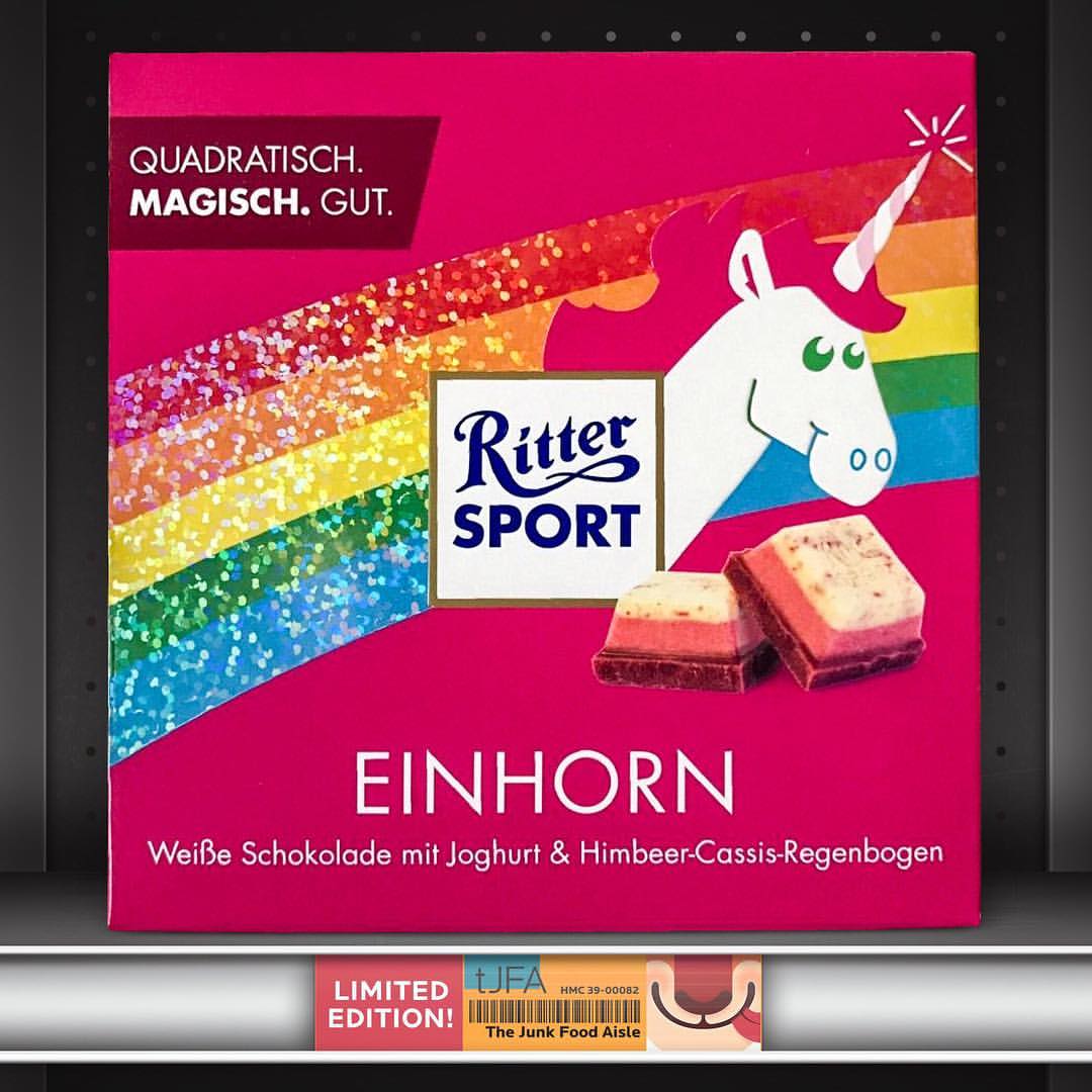 Ritter Sport Einhorn - The Junk Food Aisle