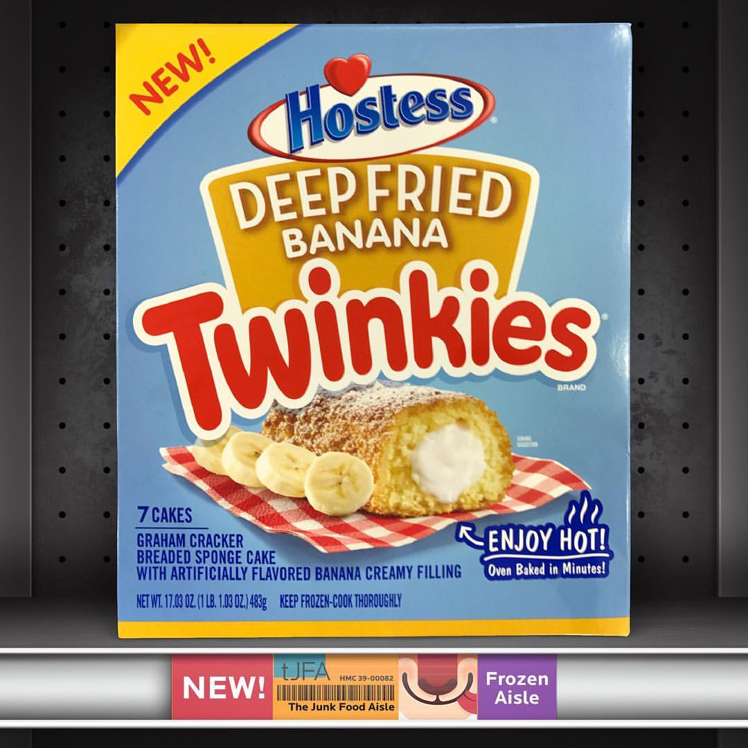 Hostess Deep Fried Banana Twinkies The Junk Food Aisle