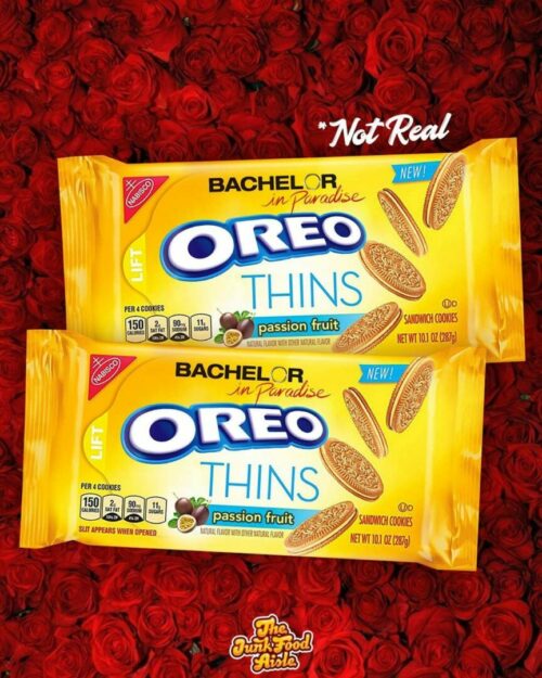 Download Bachelor in Paradise Passion Fruit Oreo Mockup - The Junk Food Aisle