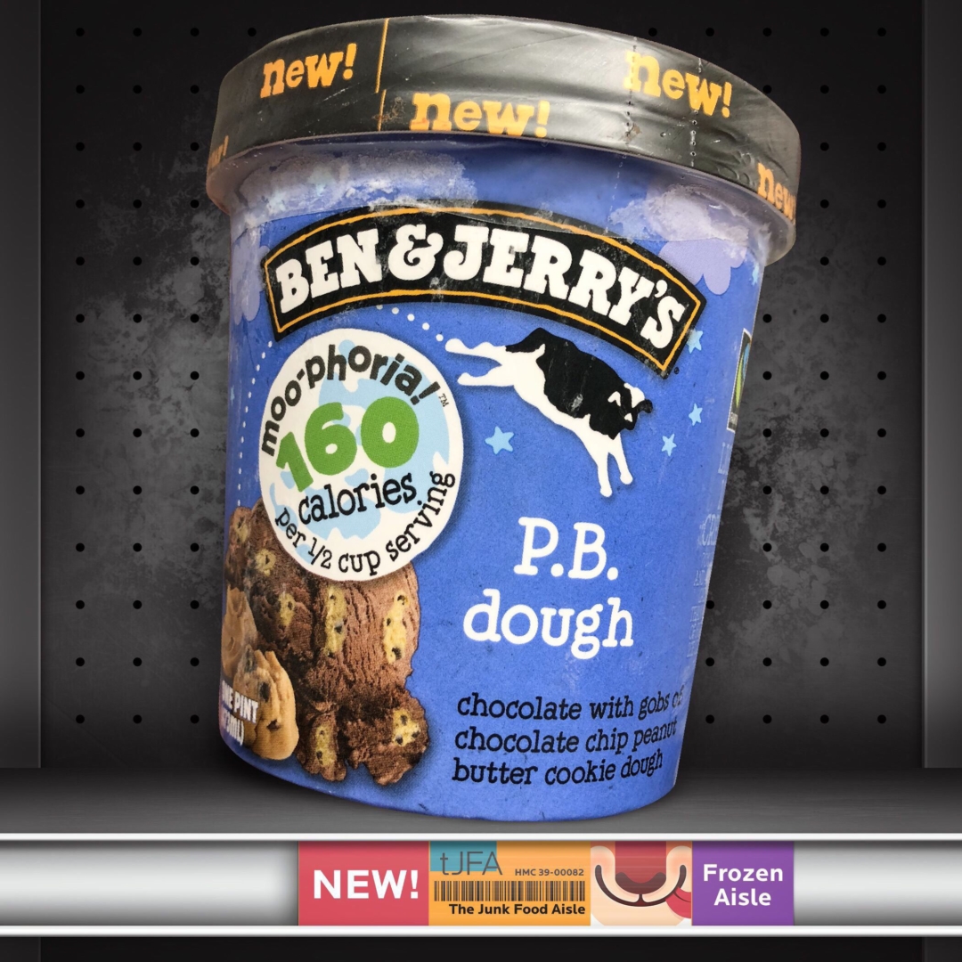 Ben & Jerry's P.B. Dough Moo-Phoria Ice Cream - The Junk Food Aisle