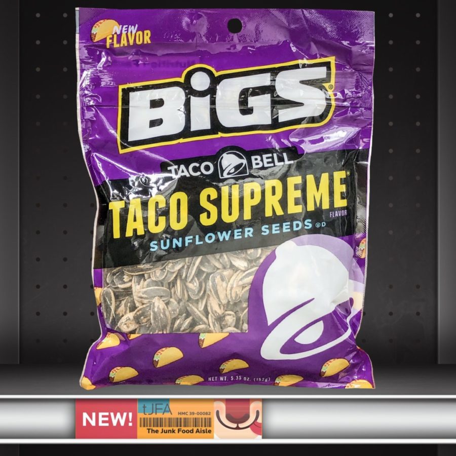 Bigs Taco Bell Taco Supreme Sunflower Seeds - The Junk Food Aisle