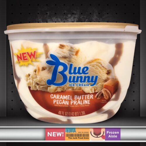 Blue Bunny Caramel Butter Pecan Praline Ice Cream The Junk Food Aisle 