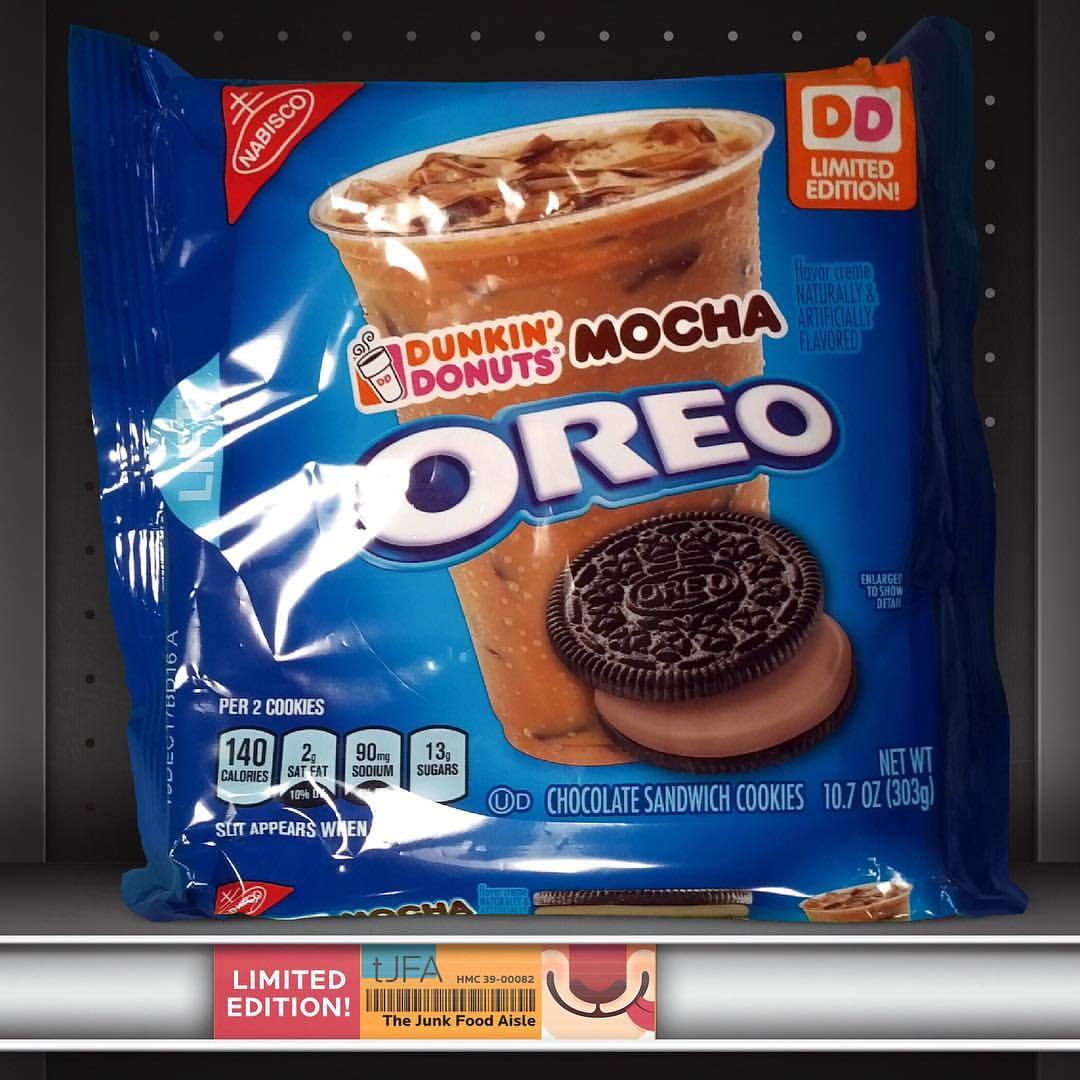 Dunkin Donuts Mocha Oreo The Junk Food Aisle