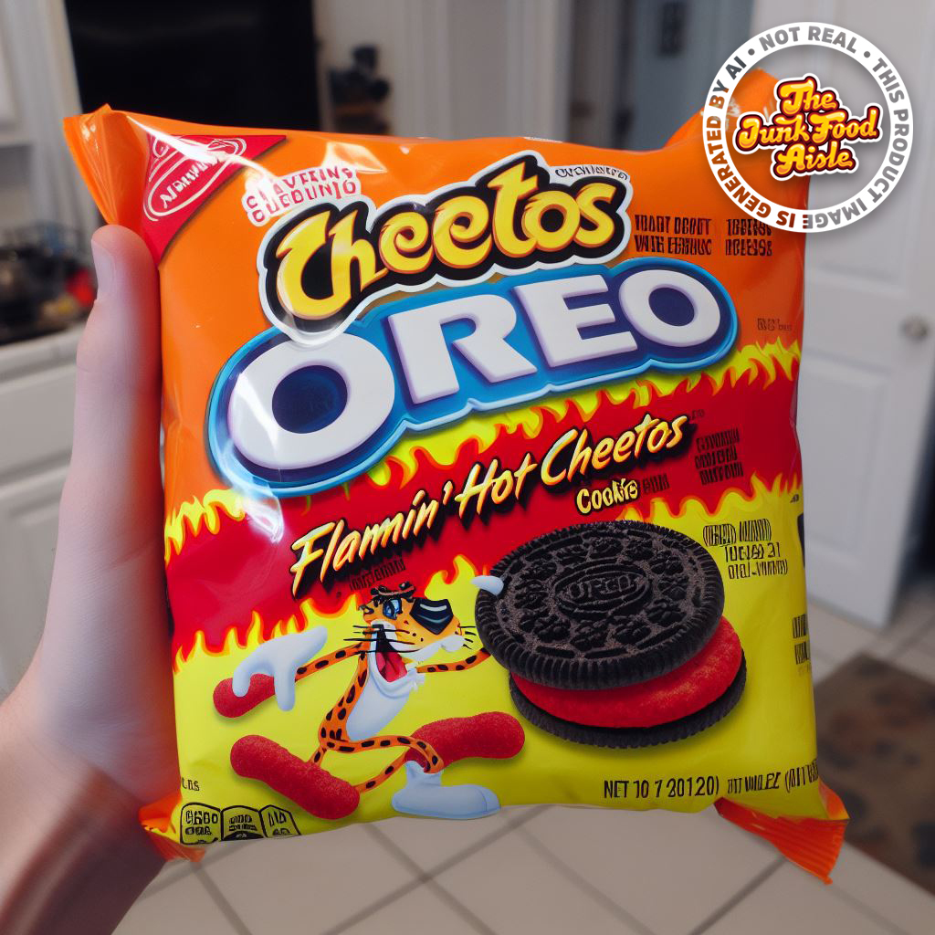 Flamin Hot Cheetos Oreo Creation The Junk Food Aisle 9549