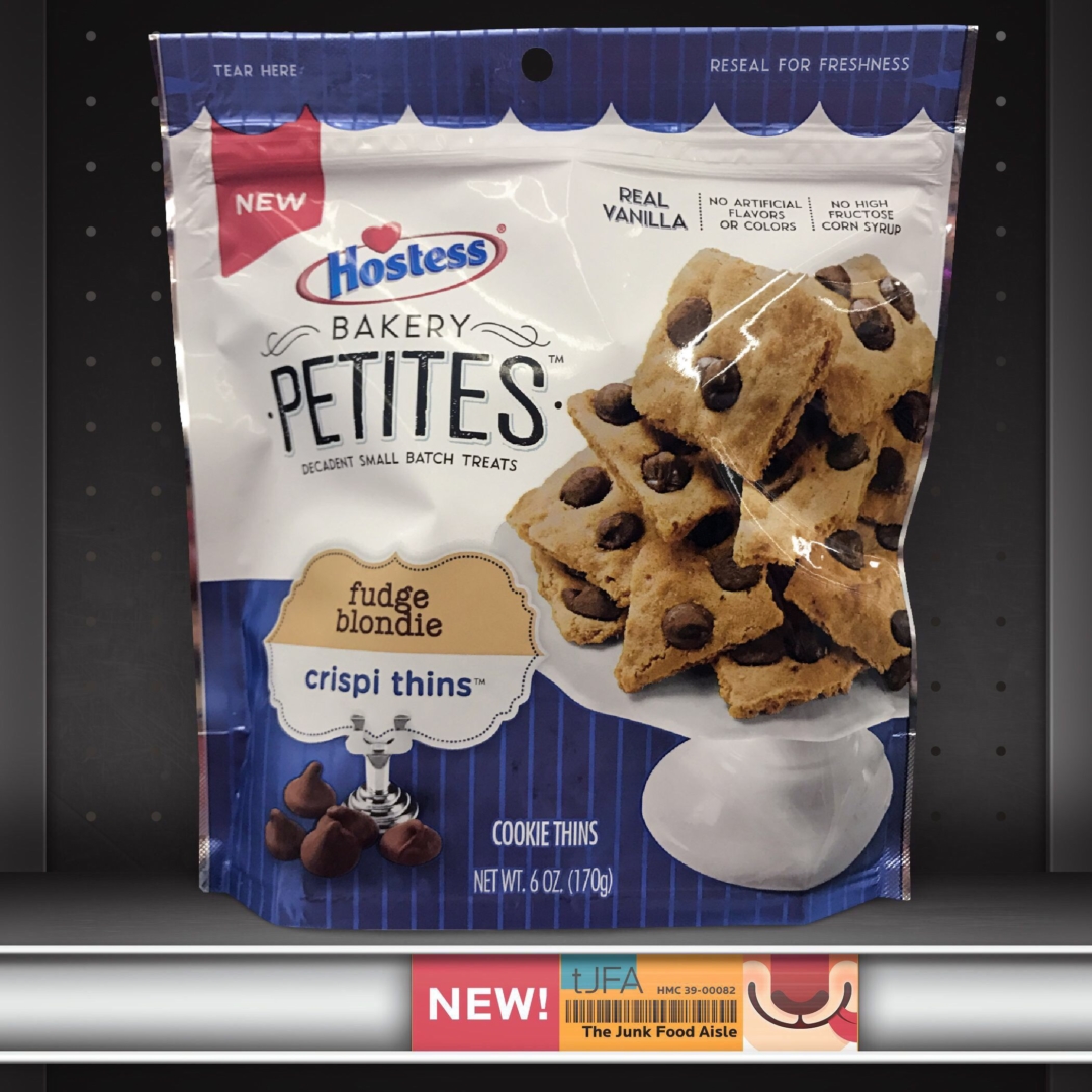 Hostess Bakery Petites: Fudge Blondie Crispi Thins - The Junk Food Aisle