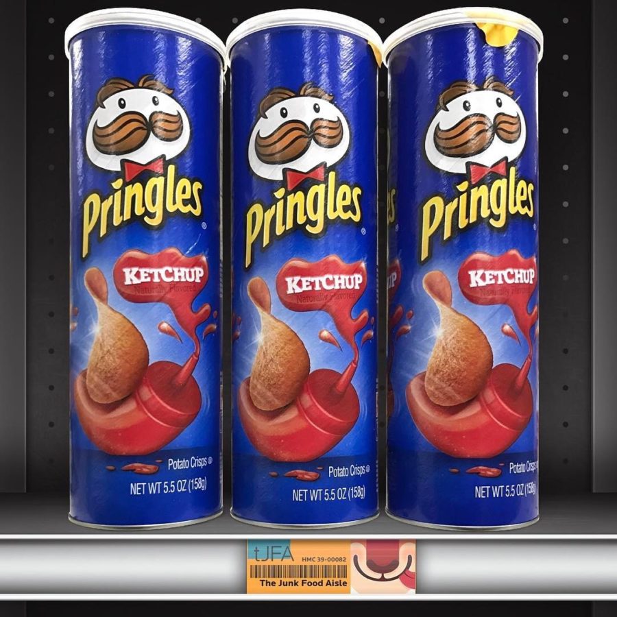 Ketchup Pringles - The Junk Food Aisle