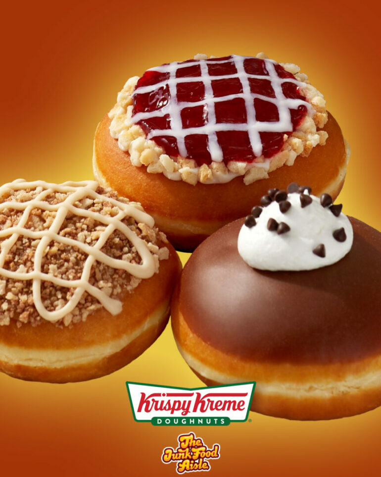 Krispy Kreme Introduces Three Thanksgiving Pie Inspired Doughnuts!