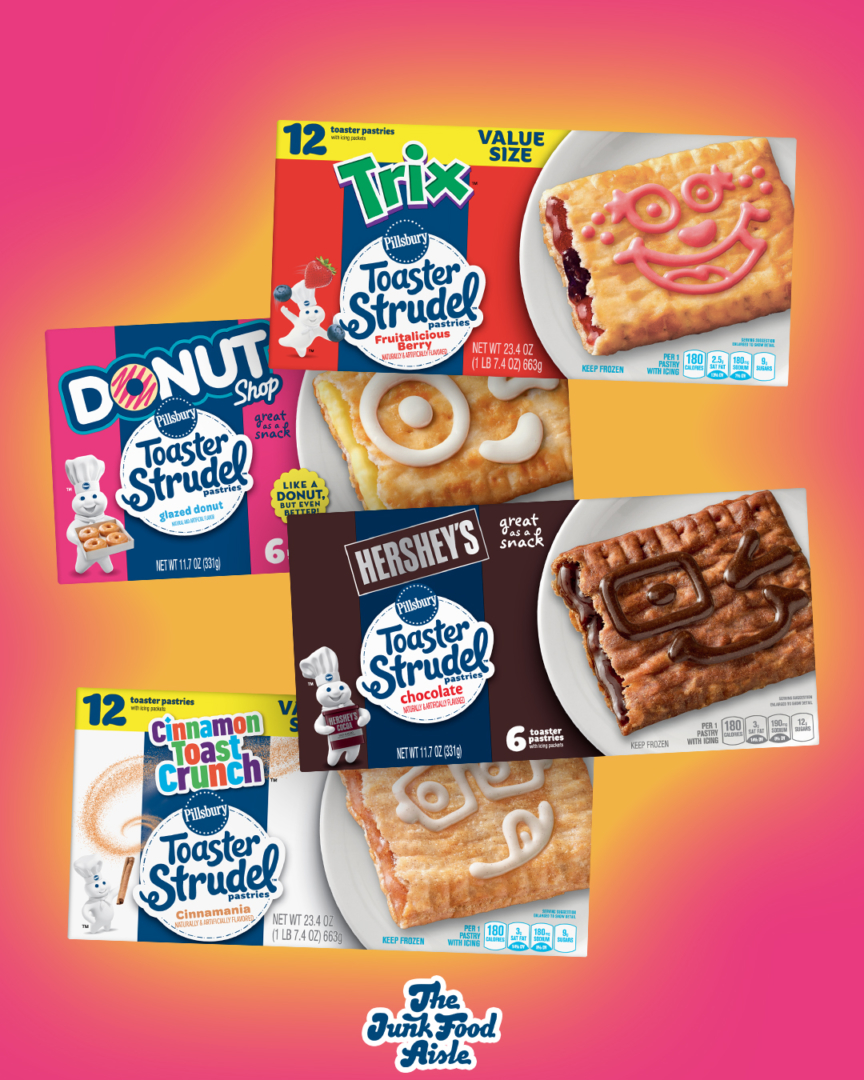 Pillsbury Toaster Strudel Introduces Several New Flavors The Junk