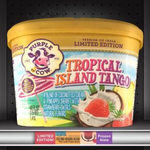 Purple Cow Tropical Island Tango Ice Cream