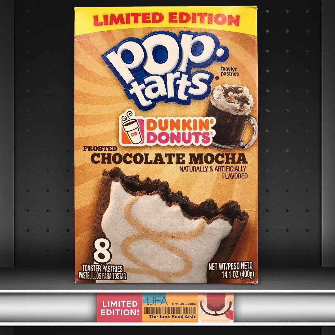 Dunkin Donuts Chocolate Mocha Pop Tarts The Junk Food Aisle