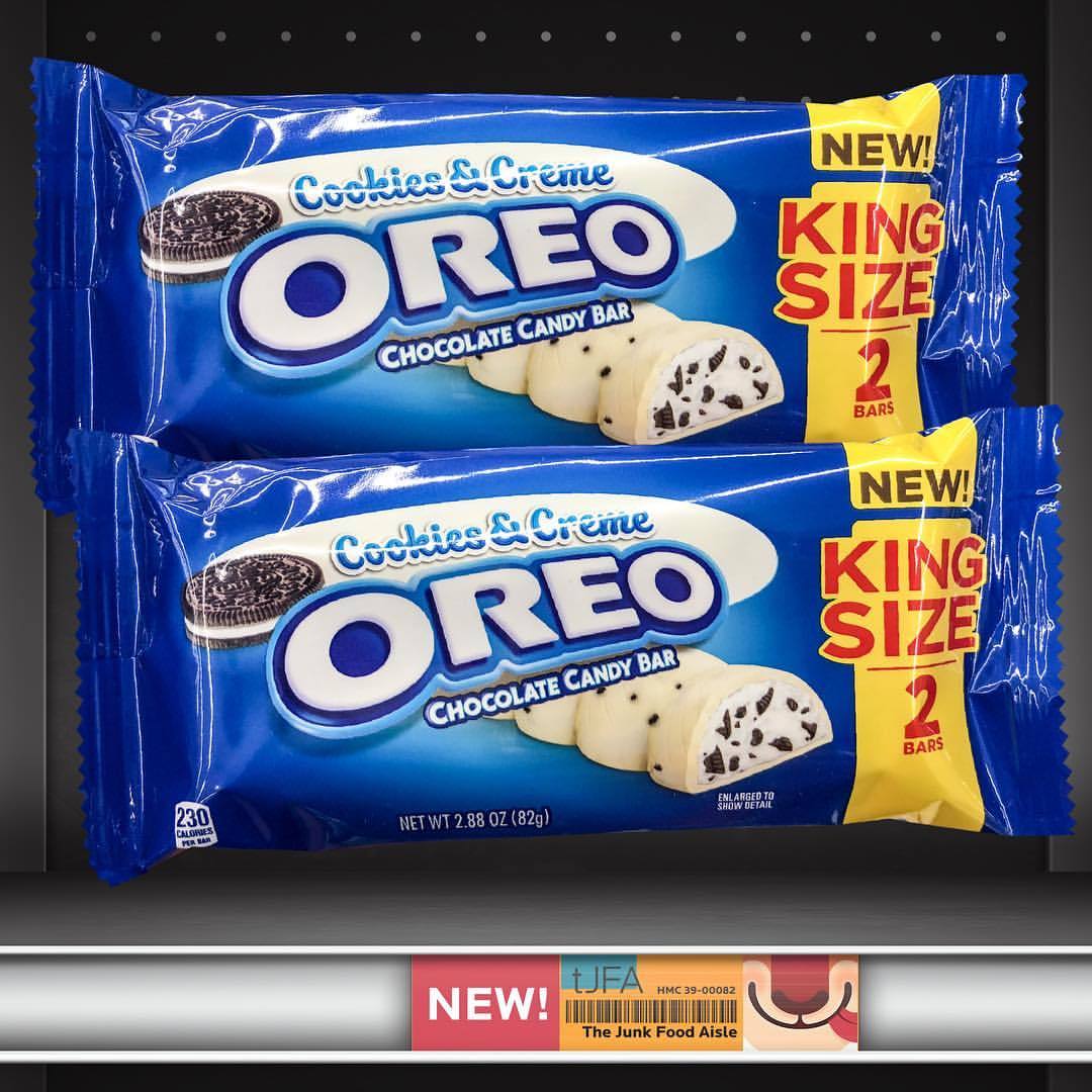 Cookies And Creme Oreo Chocolate Candy Bar The Junk Food Aisle 9298